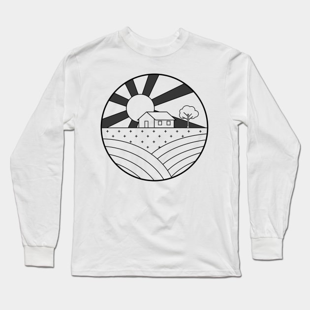 Sunshine Long Sleeve T-Shirt by Art Rod